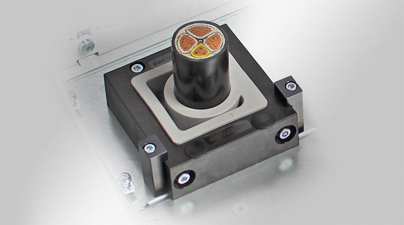 KEL-JUMBO Split Cable Transit Frames for Cables with Diameters of up to 65  mm / IP54 / UL Type 12